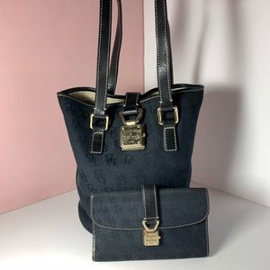 Dooney & Burke Purse + Wallet